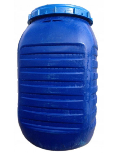 Beczka 200L niebieska prostokątna po...